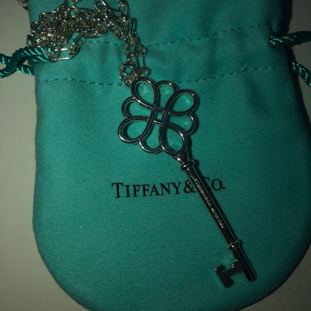 Tiffany & Co. Large Open Knot Key Pendant